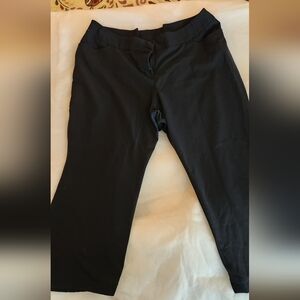 Black Lane Bryant Womens Work Slacks